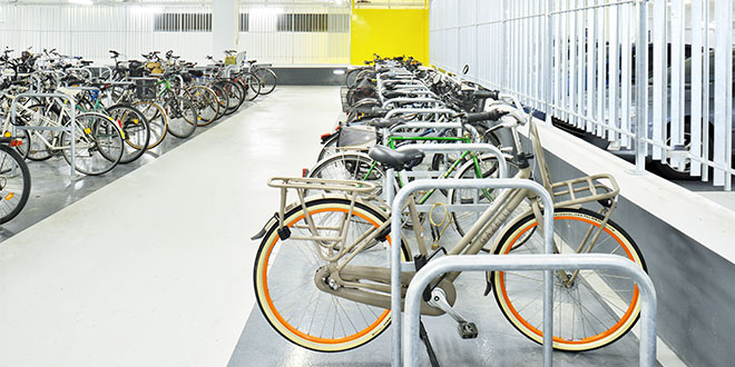 Parking vélo entreprise